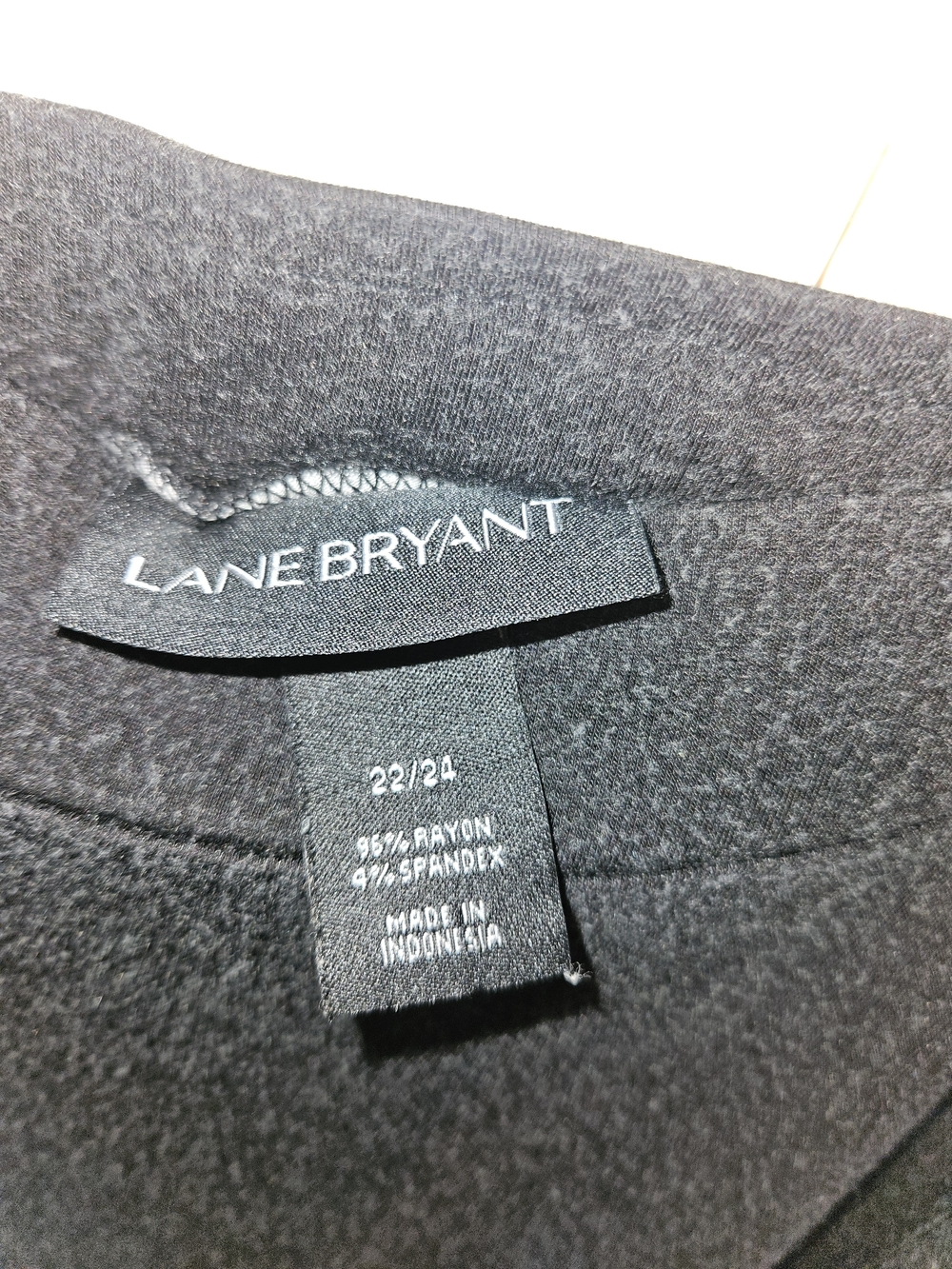 Lane Bryant Black and White Striped Maxi Skirt - Picture 3 of 3